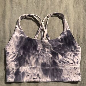 Lululemon Athletica Tie-Dye Energy Longline Bra